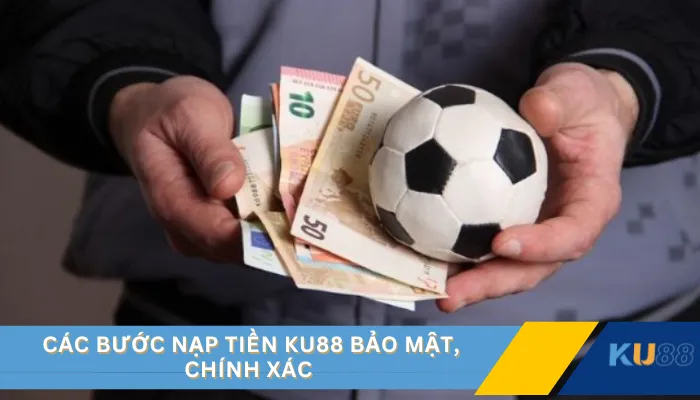 Các bước nạp tiền KU88 bảo mật, chính xác 